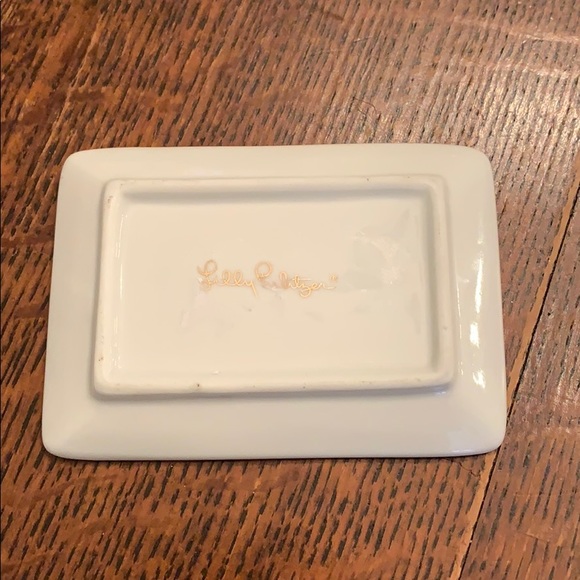 Lilly Pulitzer Life’s a Party Trinket Tray - Picture 3 of 3